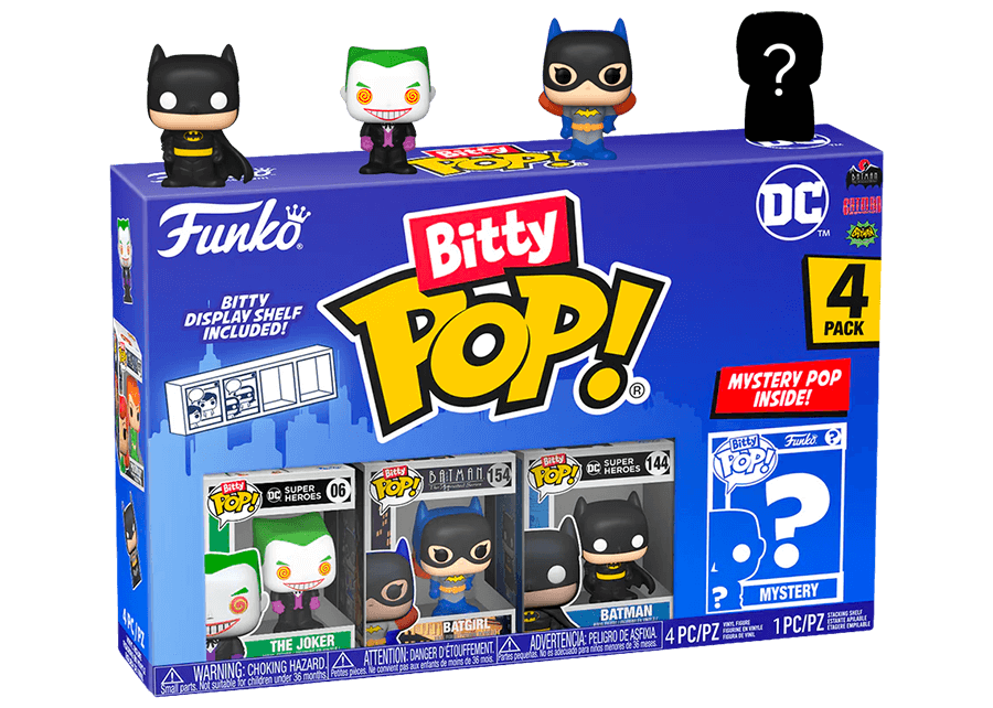 Funko Bitty Pop! DC Comics: The Joker 4-Pack