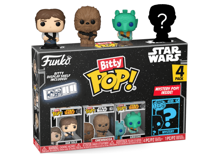 Funko Bitty Pop! Star Wars: Han Solo 4-Pack