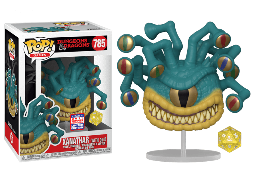 Funko Pop! Dungeons and Dragons: Xanathar (with D20) (Summer Convention) #785