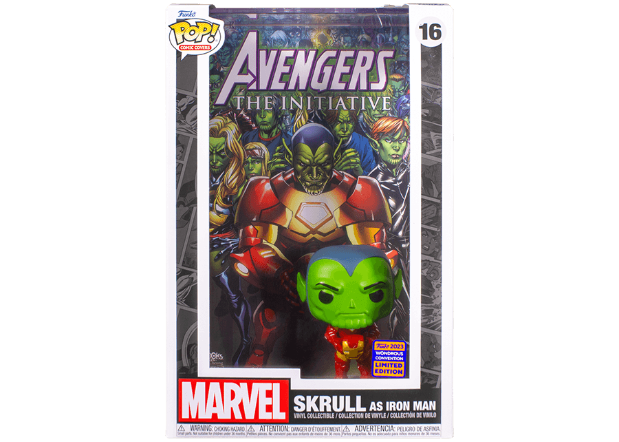 Funko Pop! Comic Cover: Avengers The Initiative: Skrull as Iron Man #16