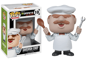Funko Pop! The Muppets Most Wanted: Swedish Chef #10