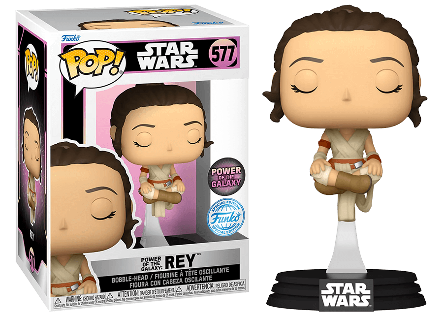 Funko Pop! Star Wars: Rey Skywalker (Power of the Galaxy ) #577