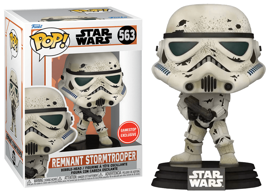Funko Pop! Star Wars: Remnant Stormtrooper (Gamestop Exclusive) #563