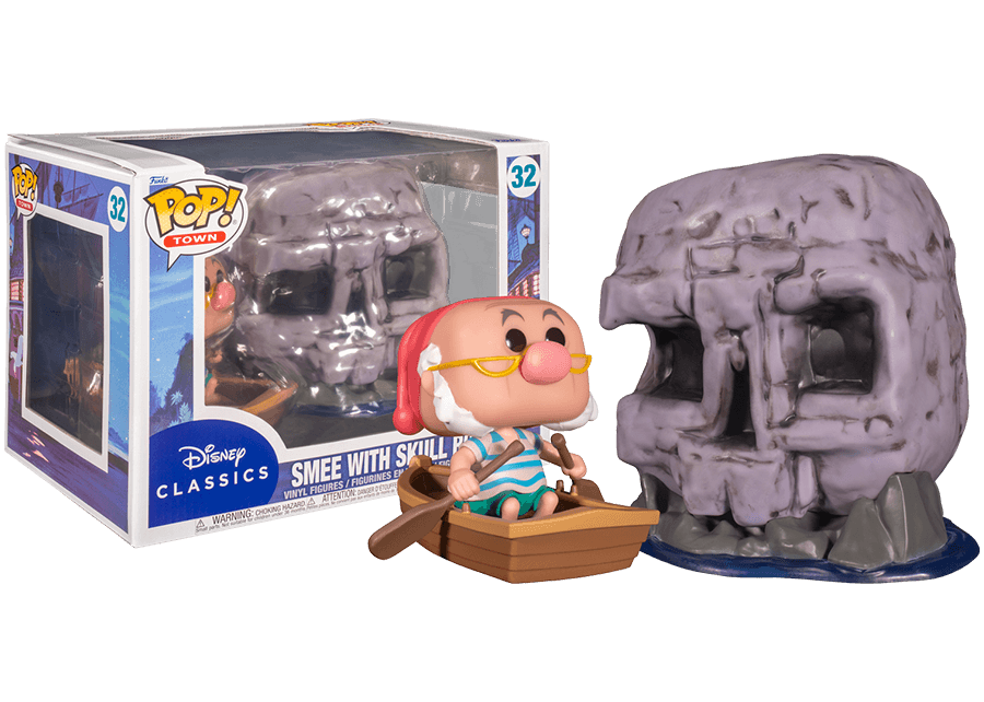 Funko Pop! Town Peter Pan: Smee with Skull Rock (Fall Convention Exclusive) #32
