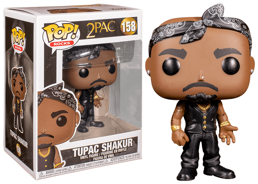 Funko Pop! Rocks: Tupac with Bandana #158