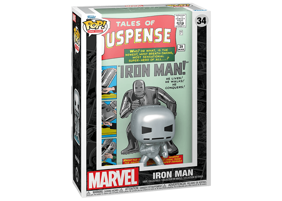 Funko Pop! Comic Cover: Tales of Suspense Iron man #39