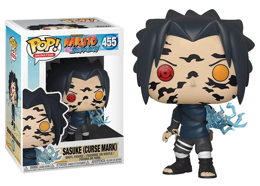 Funko Pop! Naruto Shippuden: Sasuke with Curse Marks #455