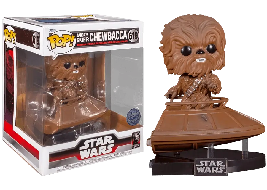 Funko Pop! Star Wars: Chewbacca Jabba’s Skiff #619