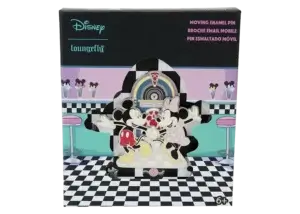 Loungefly Disney: Mickey & Minnie Date Night Diner Jukebox