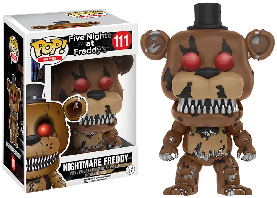 Funko Pop! Five Nights at Freddy's: Nightmare Freddy #111