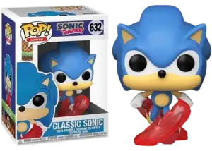 Funko Pop! Sonic the Hedgehog: Sonic Running 30th Anniversary #632