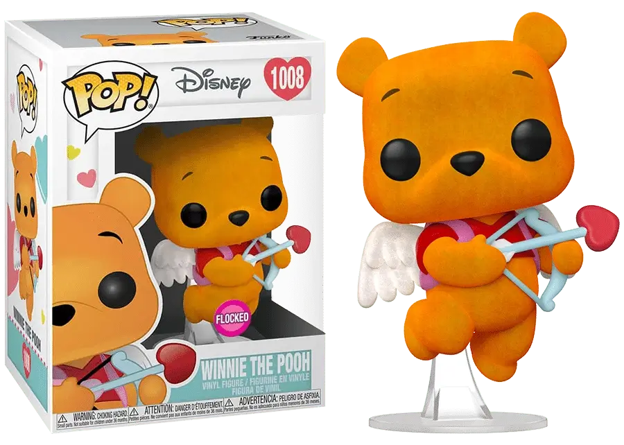 Funko Pop! Disney: Winnie "Saint Valentin" (Flocked) #1008