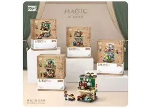 LOZ! Building Bricks Magic Street: Herbal Classroom #1666