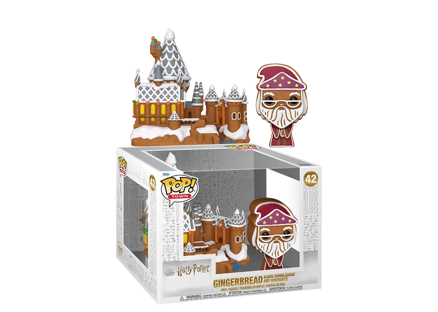 Funko Pop! Harry Potter: Gingerbread Albus Dumbledore with Hogwarts #42