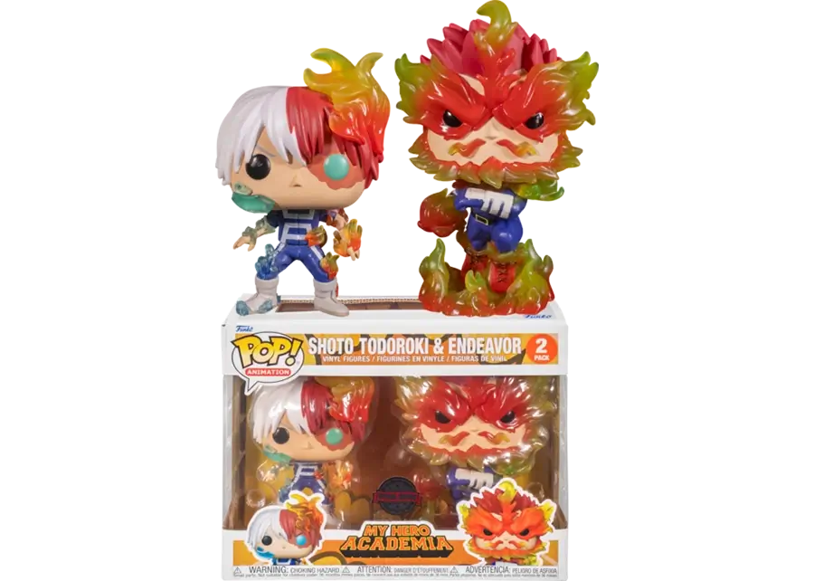 Funko Pop! My Hero Academia: Shoto Todoroki & Endeavor 2 pack