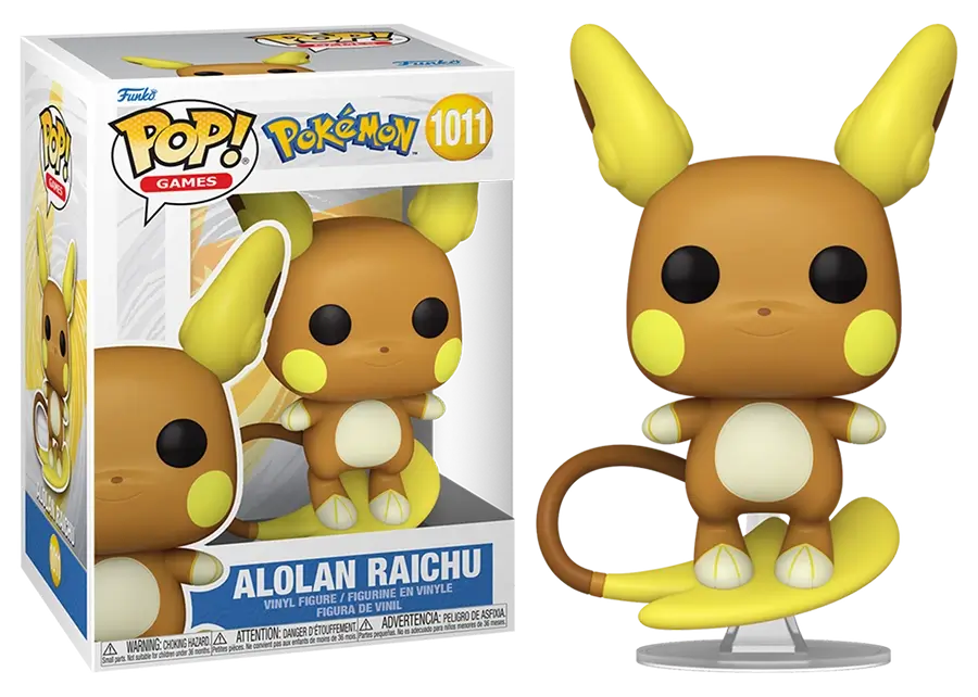 Funko Pop! Pokémon: Alolan Raichu #1011