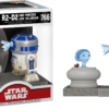fun83799 Funko Pop Deluxe Star Wars R2-D pricess Leia hologram Funko on Wheels