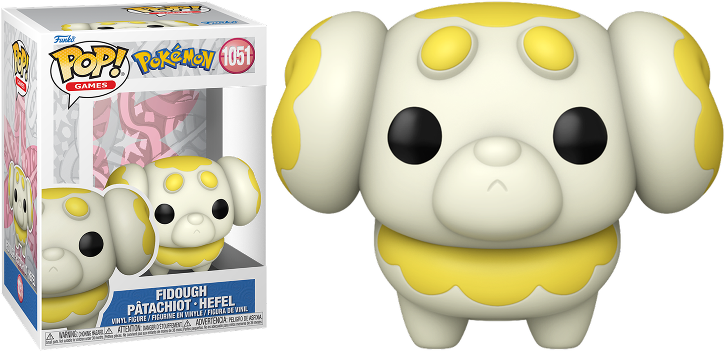 fun83855 Funko Pop Pokemon Fidough Funko on Wheels