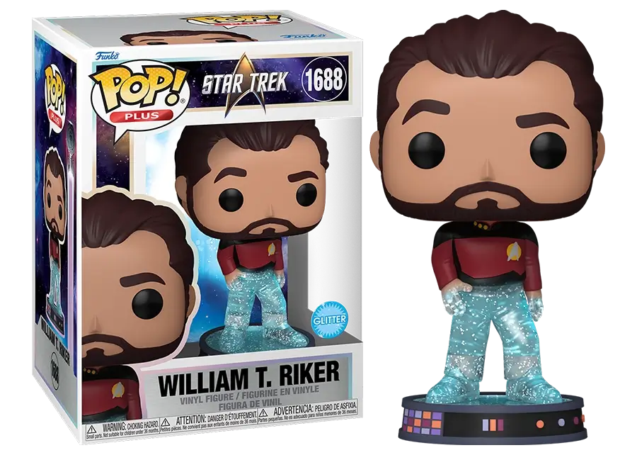 Funko Pop! Star Trek: Transporting William T. Riker #1688