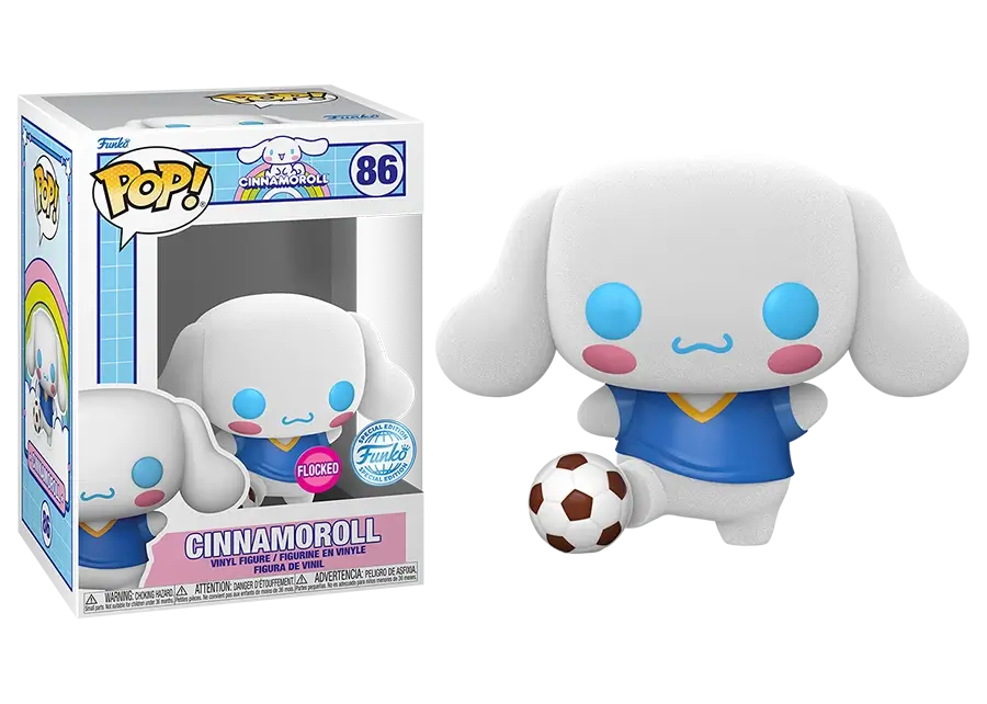 Funko Pop! Sanrio Hello Kitty: Cinnamoroll with soccer ball #86