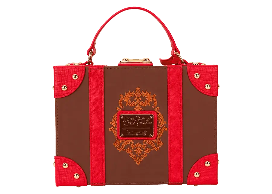 Loungefly Harry Potter Hogwarts Express Luggage Trunk Crossbody Bag
