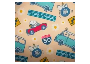 Loungefly Peanuts Snoopy & Woodstock Road Trip Mini Backpack