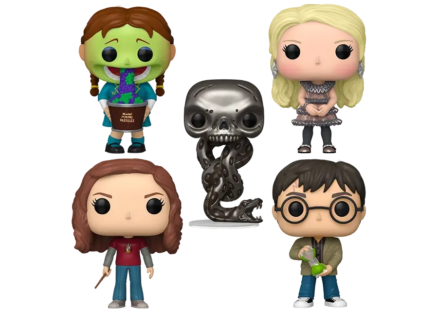 Funko Pop! Harry Potter & the Half-Blood Prince: But I Am The Chosen One Bundle (Set of 5)