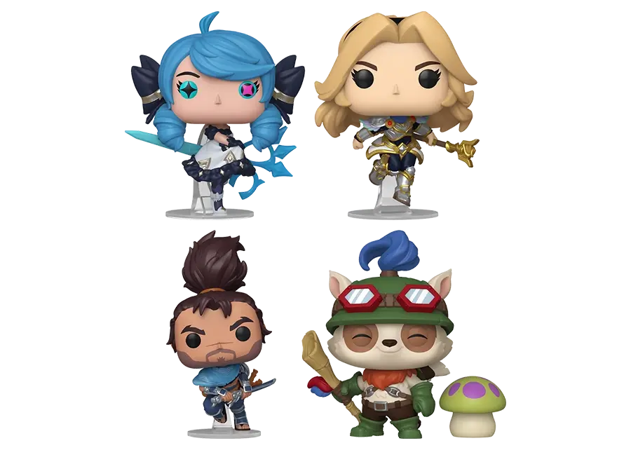 Funko Pop! League of Legends: Secure Victory Bundle (Set of 4)