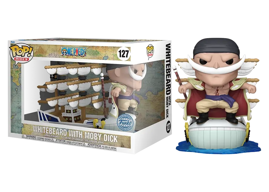 Funko Pop! One Piece: Whitebeard with Moby Dick #127
