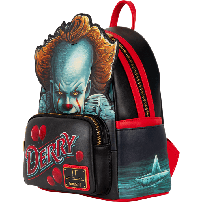 Loungefly: IT (2017) Pennywise Cosplay Light-Up Mini Backpack - Afbeelding 4