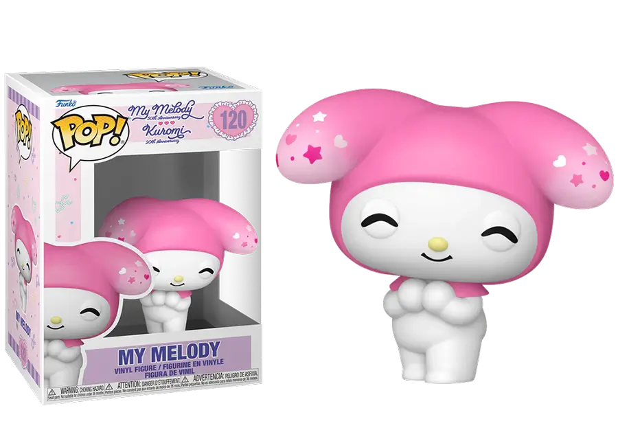 Funko Pop van My Melody uit Hello Kitty.