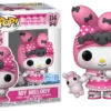 Funko Pop van My Melody met speeltje van Hello Kitty.