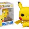 Funko Pop van een Grumpy Pikachu uit PokƩmon.